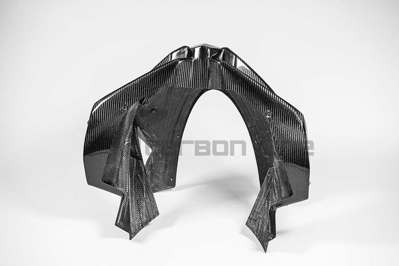 AP Carbon Line 200g twill carbon front fairing mask for Aprilia RSV4 1100 Factory 2021-2026