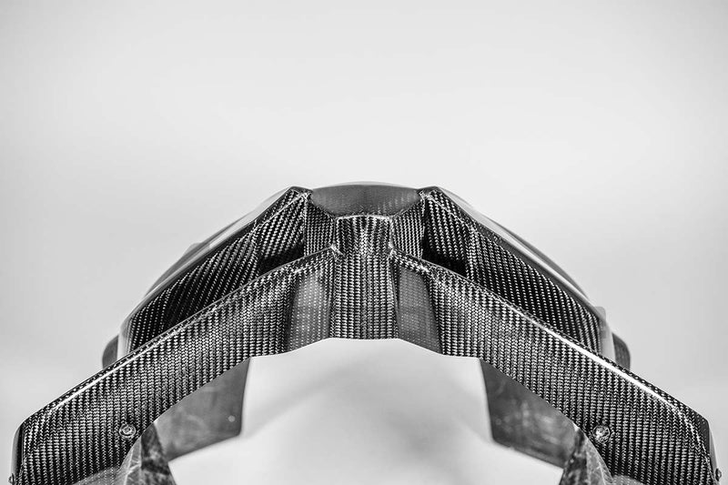 AP Carbon Line 200g twill carbon front fairing mask for Aprilia RSV4 1100 Factory 2021-2026