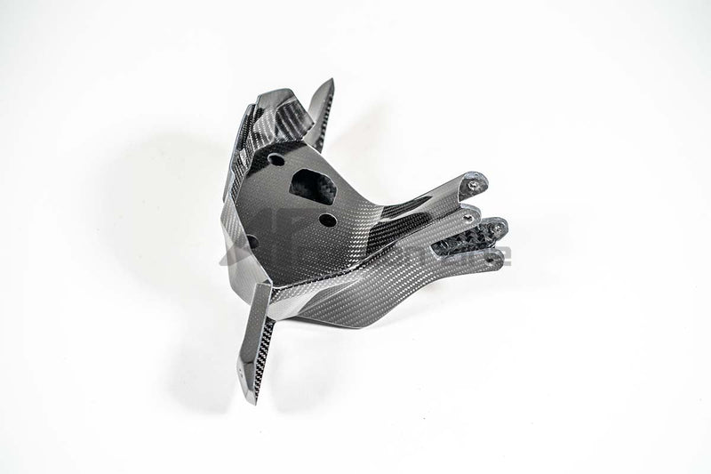 AP Carbon Line 200g twill carbon instrument bracket for Aprilia RSV4 RR 1100 Factory 2021-2025
