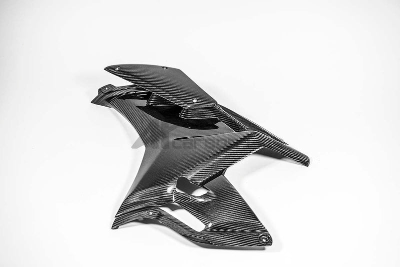 AP Carbon Line 200g twill carbon left side panel for Aprilia RSV4 1100 Factory 2021-2026