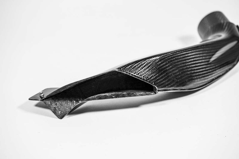 AP Carbon Line 200g twill carbon air ducts for Aprilia RSV4 RR 1100 Factory 2021-2025