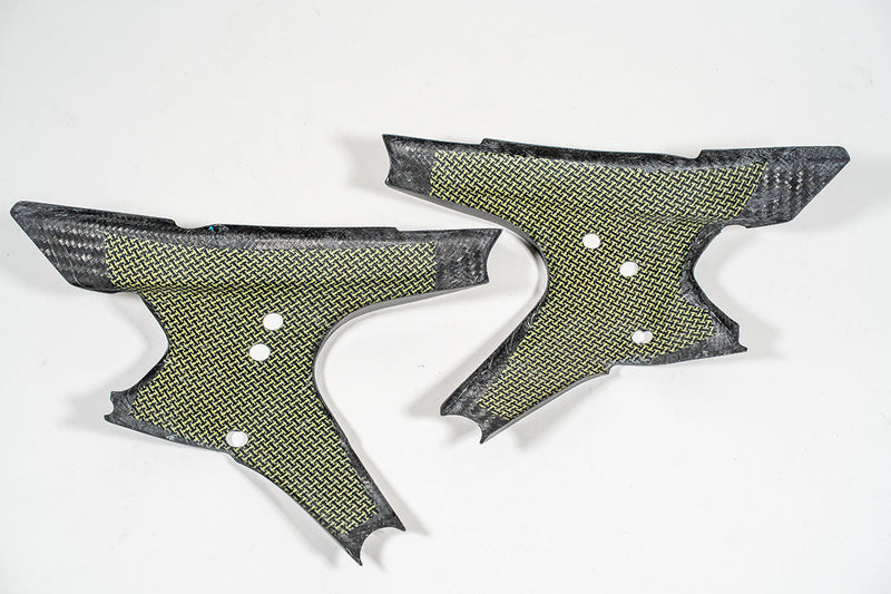 AP Carbon Line 200g twill carbon frame covers for Ducati Panigale V4/S/R 2025-2026