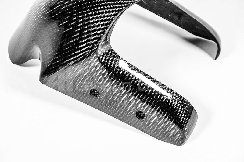 AP Carbon Line 200g twill carbon front mudguard for Ducati Panigale V4 V4S V4R 2025-2026