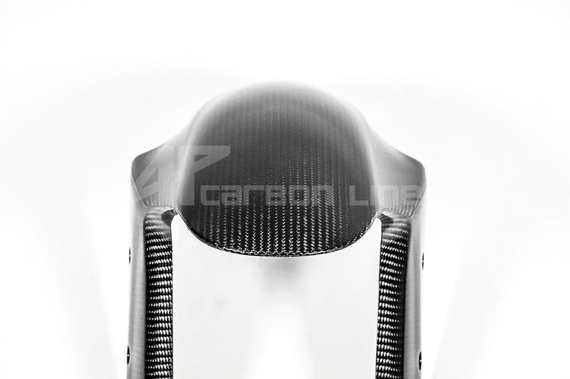 AP Carbon Line 200g twill carbon front mudguard for Ducati Panigale V4 V4S V4R 2025-2026