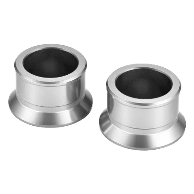 Accossato off-road rear wheel spacers DSH01 for Honda CRF450X, silver colour