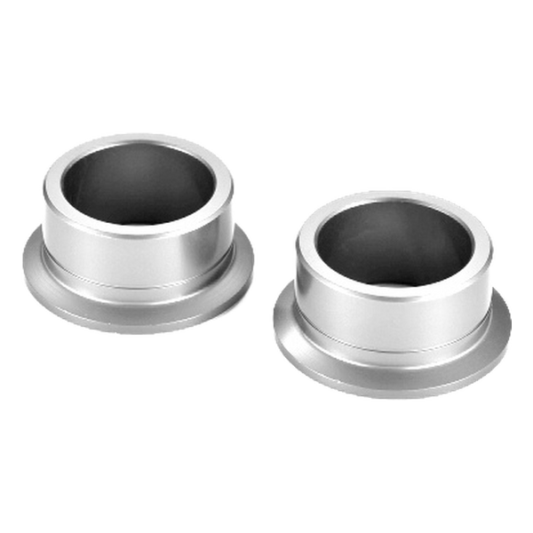 Accossato off-road rear wheel spacers DSK01 for Kawasaki KX250F, silver colour