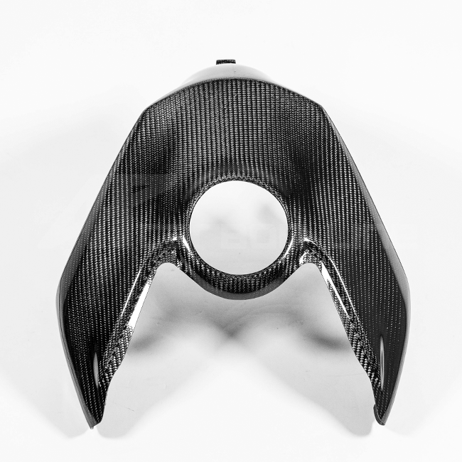 AP Carbon Line SBK 200g twill carbon tank cover for Ducati Panigale V4/S/R 2025-2026