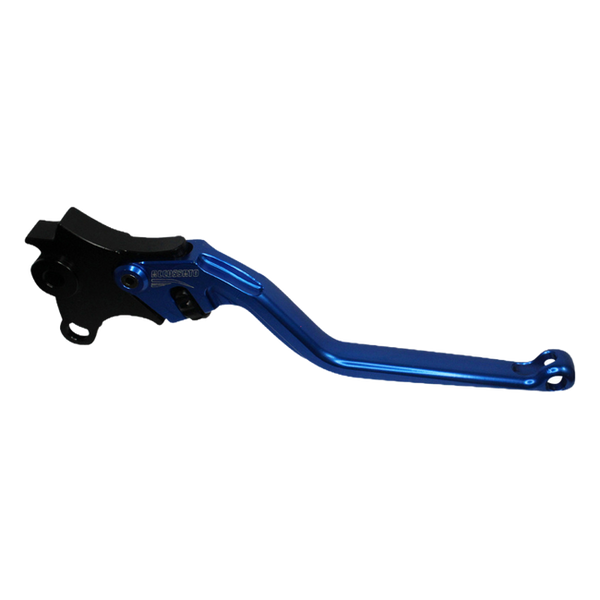 Accossato brake lever EDB077 with blue blade and black hub for BMW R1250GS ADVENTURE (2018-2019)