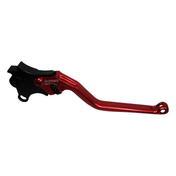Accossato brake lever EDB077 with red blade and black hub for BMW K1600 GT (2017-2019)