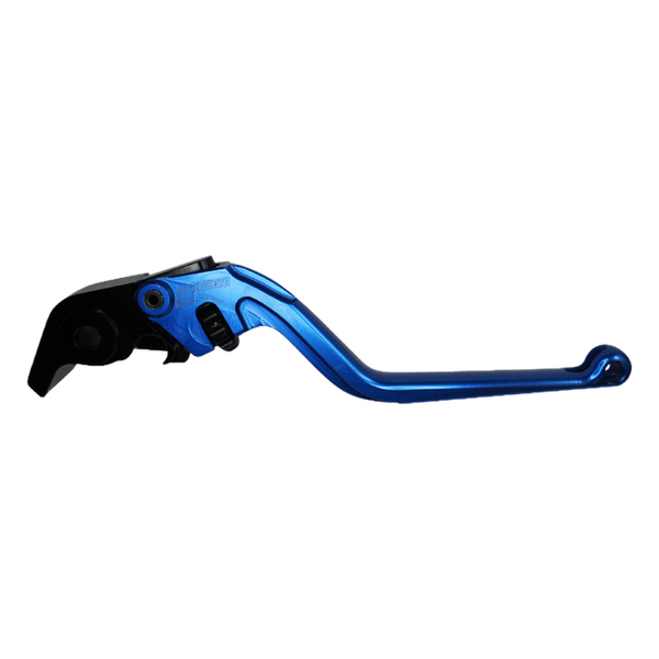 Accossato brake lever EDF011 with blue blade and black hub for KTM 690 DUKE R (2014-2019)