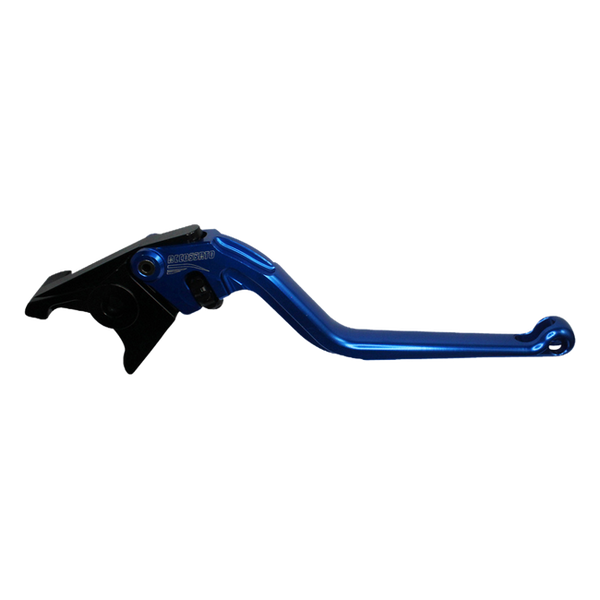 Accossato brake lever EDF014 with blue blade and black hub for Suzuki INAZUMA (2013-2017)