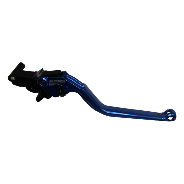 Accossato brake lever EDF015 with blue blade and black hub for MV Agusta Brutale 800 (2013-2015)
