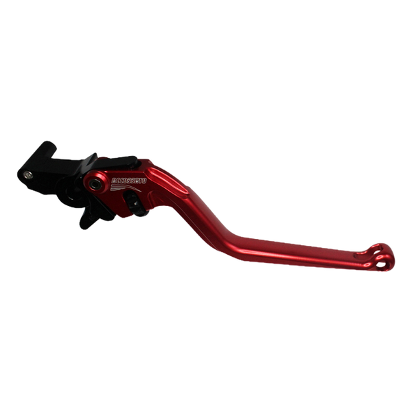 Accossato brake lever EDF015 with red blade and black hub for MV Agusta TURISMO VELOCE 800 (2014-2017)