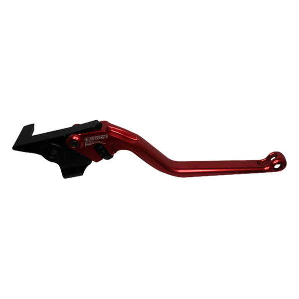 Accossato brake lever EDF016 with red blade and black hub for Benelli IMPERIALE 400 (2019-2021)