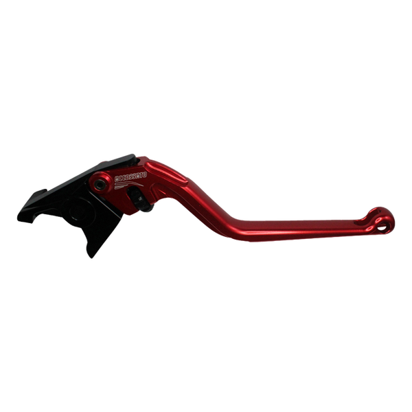 Accossato brake lever EDF018 with red blade and black hub for Honda CBR650F (2014-2018)