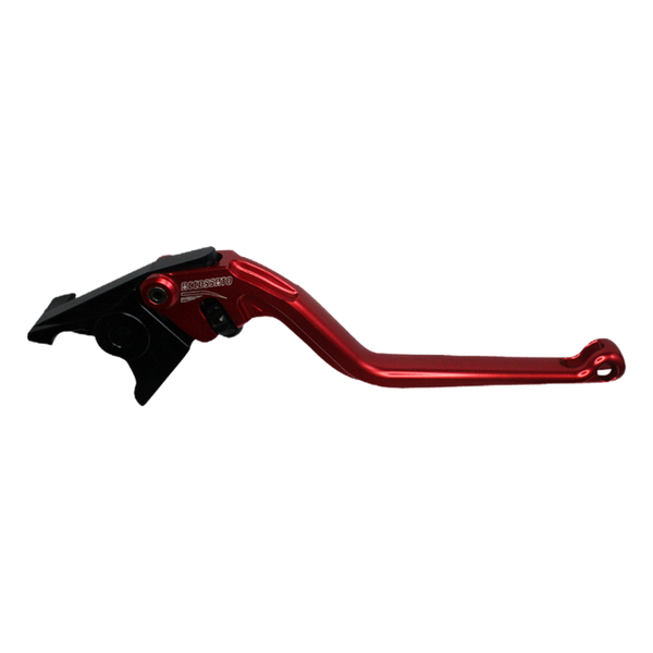 Accossato brake lever EDF021 with red blade and black hub for Kawasaki Z800 (2013-2016)
