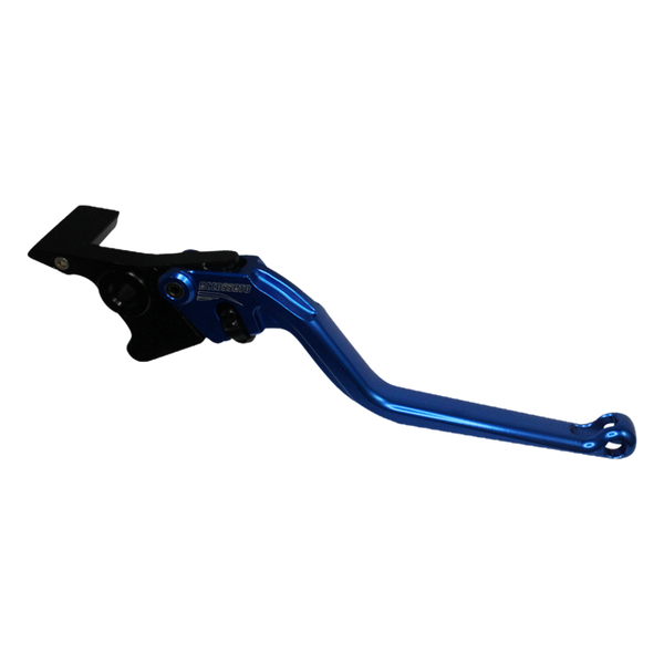 Accossato brake lever EDF023 with blue blade and black hub for Aprilia DORSODURO 750 (2008-2016)
