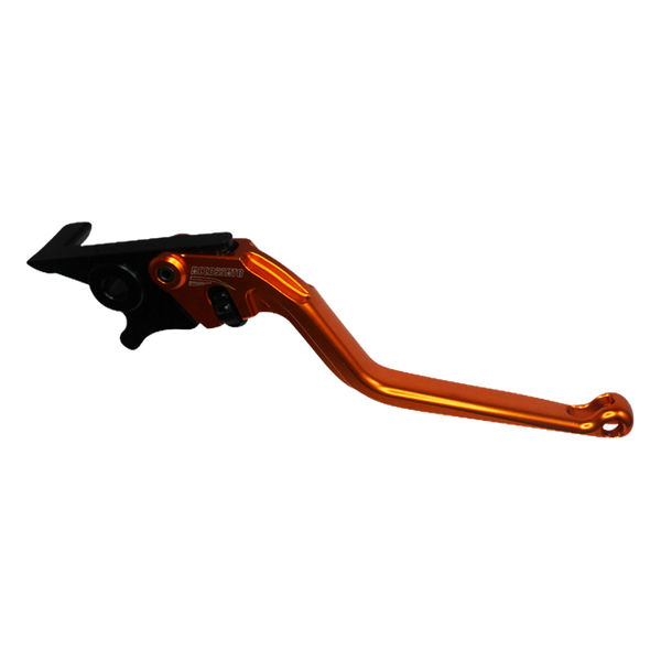 Accossato brake lever EDF025 with orange blade and black hub for Honda CMX300 Rebel (2017-2021)