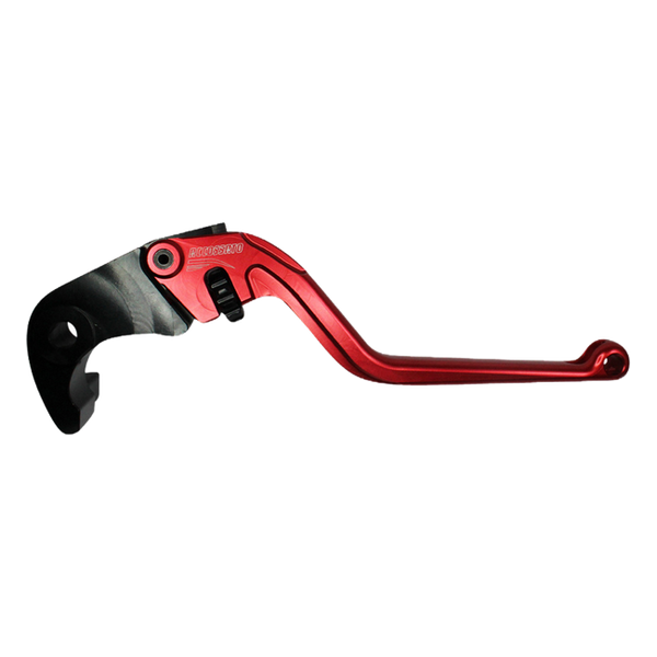 Accossato brake lever EDF033 with red blade and black hub for Honda CB1000R (2018-2019)