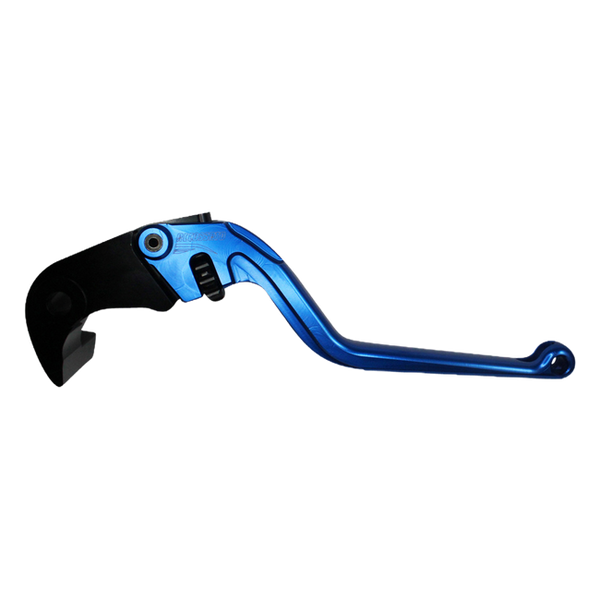 Accossato brake lever EDF035 with blue blade and black hub for MV Agusta F3 800 (2014-2020)