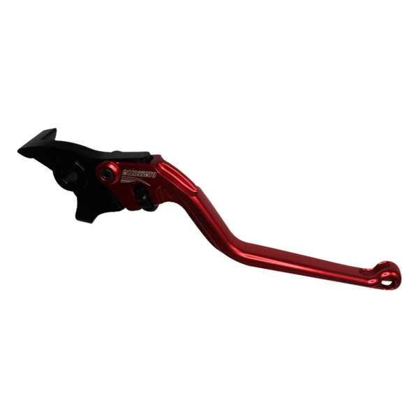 Accossato brake lever EDF039 with red blade and black hub for KTM RC 125 (2014-2021)