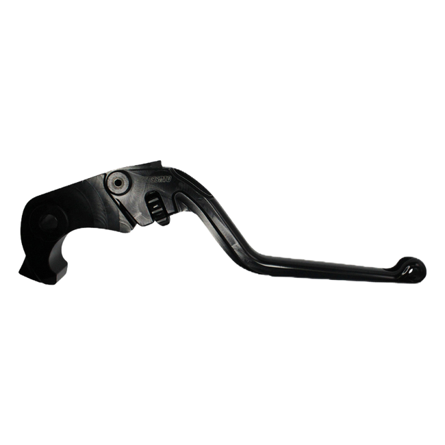 Accossato brake lever EDF088 with black blade and black hub for Kawasaki ZX-10 R (2006-2015)