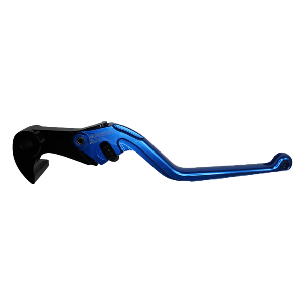 Accossato brake lever EDR015 with blue blade and black hub for Yamaha R1M (2015-2021)