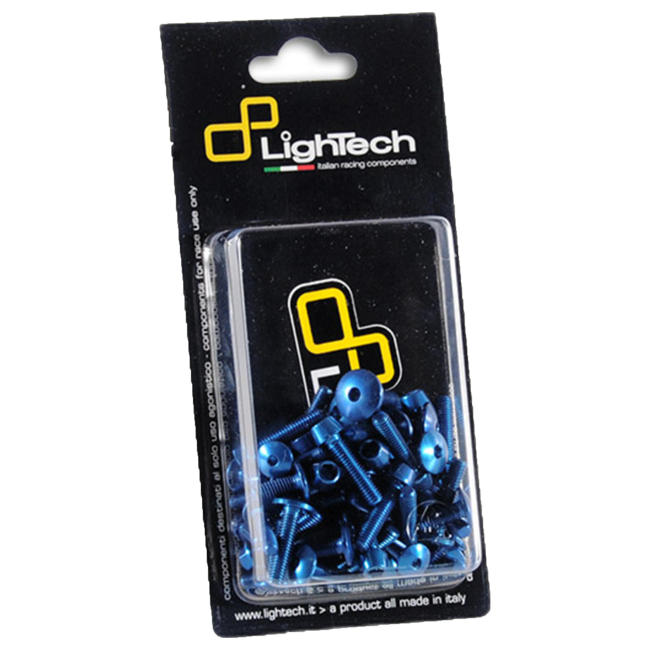 LighTech aluminium frame bolt kit BMW S1000RR K46 anodised racing colours 5B1T