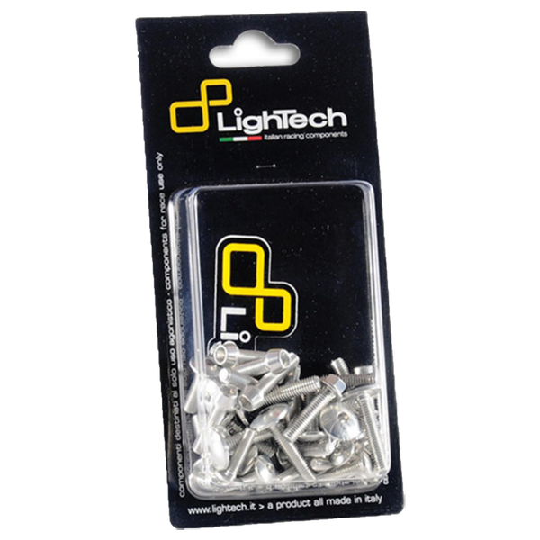 LighTech Ergal 7075 aluminium engine bolt kit for Aprilia RSV4 – 30-piece set, anodised finish