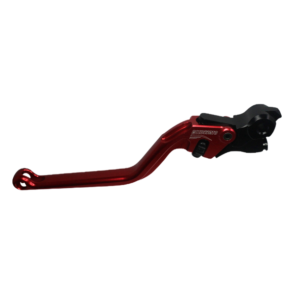 Accossato clutch lever ESA090 with red blade and black hub for KTM 1050 ADVENTURE (2015-2016)
