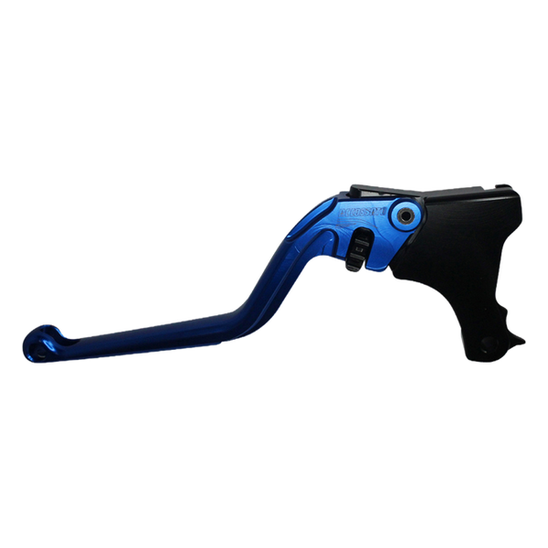 Accossato clutch lever ESB008 with blue blade and black hub for BMW G650GS (2009-2015)
