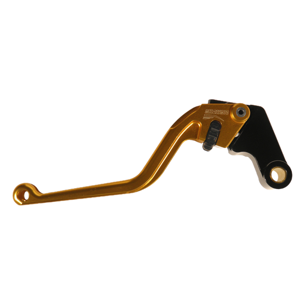 Accossato clutch lever ESB22H with gold blade and black hub for BMW S1000R (2015–2019)