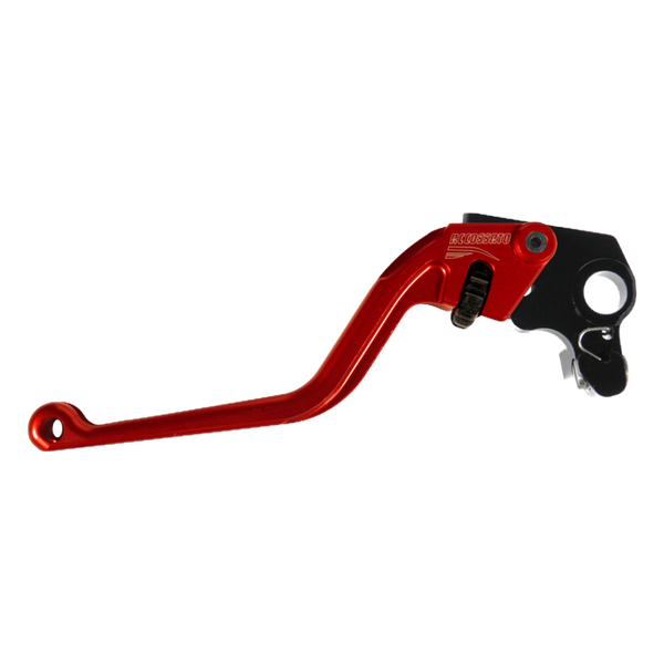 Accossato clutch lever ESC012 with red blade and black hub for Ducati SCRAMBLER SIXTY2 (2016-2021)