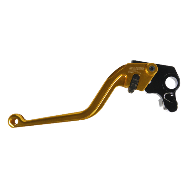 Accossato clutch lever ESC012 with gold blade and black hub for Ducati SCRAMBLER SIXTY2 (2016-2021)