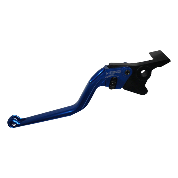 Accossato clutch lever ESC023 with blue blade and black hub for Aprilia DORSODURO 900 (2017-2020)