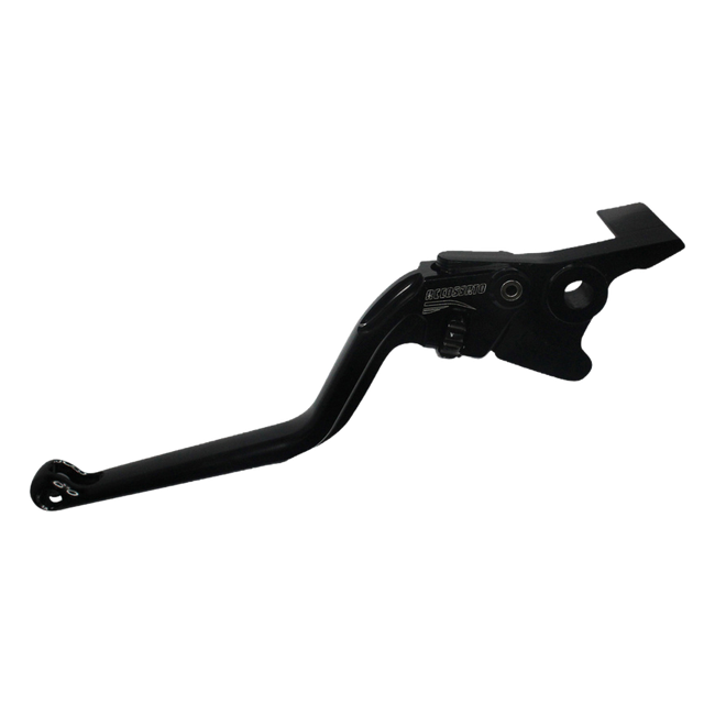 Accossato clutch lever ESC023 with black blade and black hub for Moto Guzzi California Custom ABS 1400 (2014-2020)