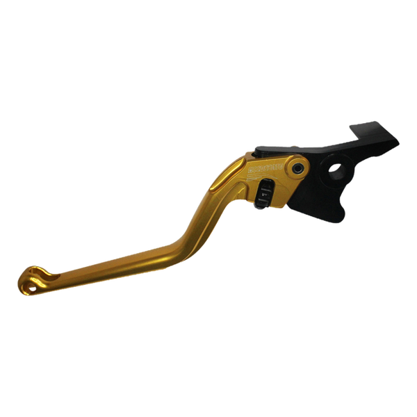 Accossato clutch lever ESC023 with gold blade and black hub for Moto Guzzi California Audace 1400 (2015-2020)