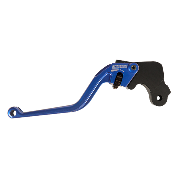 Accossato clutch lever ESC037 with blue blade and black hub for Moto Guzzi V9 ROAMER (2016-2020)