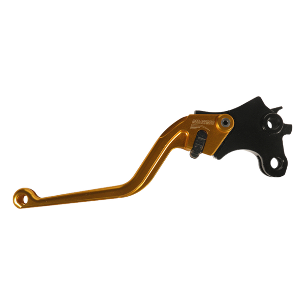 Accossato clutch lever ESC075 with gold blade and black hub for BMW R1200GS ADVENTURE (2014-2019)