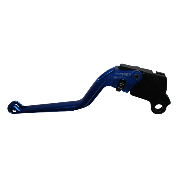 Accossato clutch lever ESD037 with blue blade and black hub for Benelli BN600 R (2014-2016)