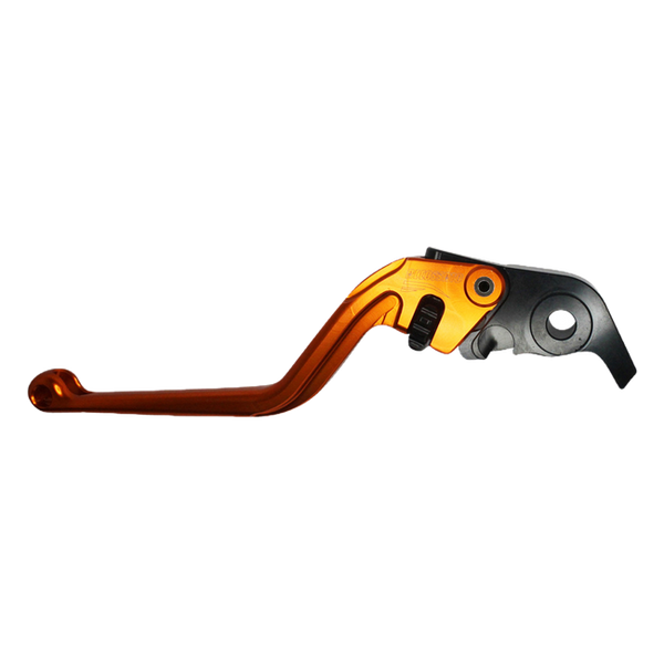 Accossato clutch lever ESH011 with orange blade and black hub for Ducati DIAVEL (2011-2018)