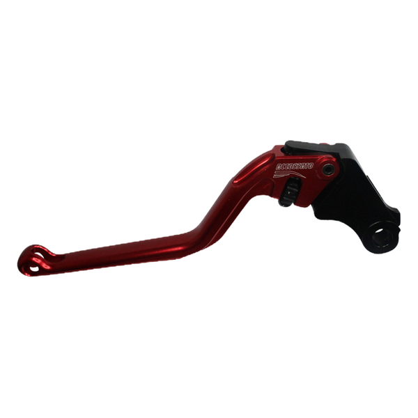 Accossato clutch lever ESH250 with red blade and black hub for Honda CBR500R (2013-2021)