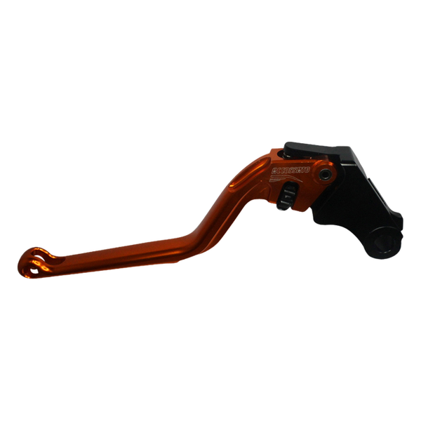 Accossato clutch lever ESH626 with orange blade and black hub for Honda VT 750 C SHADOW ABS (2010-2019)