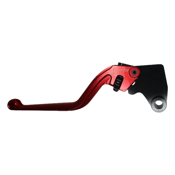 Accossato clutch lever ESK025 with red blade and black hub for Kawasaki Ninja 400 (2018-2019)