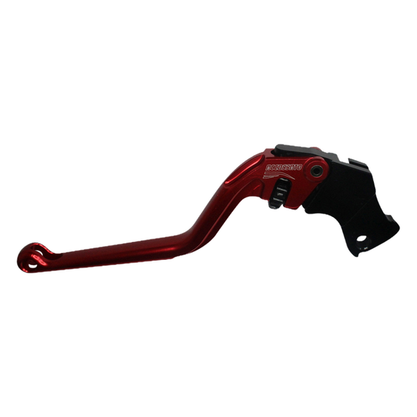 Accossato clutch lever ESK390 with red blade and black hub for KTM 390 DUKE (2013-2019)