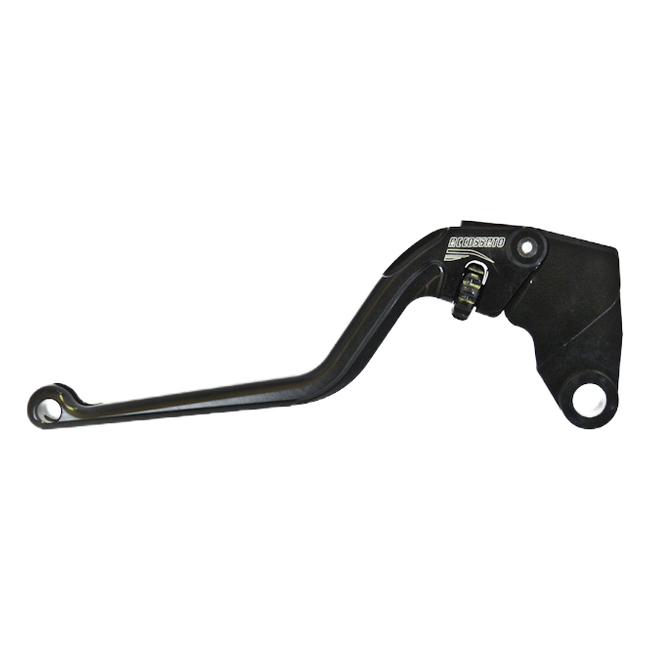 Accossato clutch lever ESK828 with black blade and black hub for Kawasaki ZX-10 R (2004-2020)