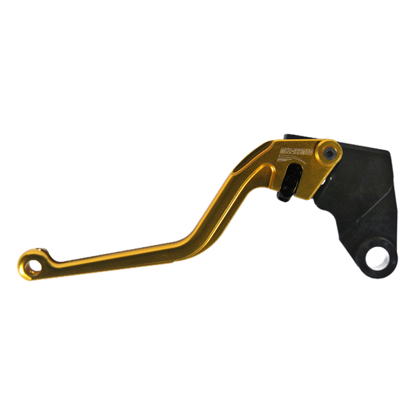 Accossato clutch lever ESK828 with gold blade and black hub for Kawasaki ZX-10 R (2004-2020)
