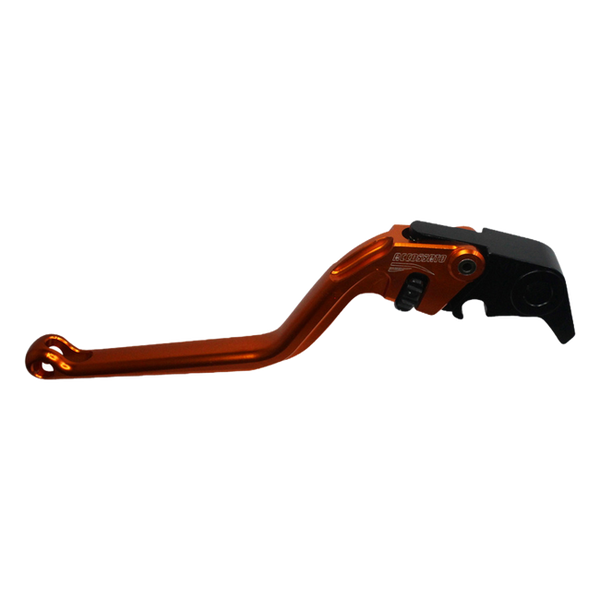 Accossato clutch lever ESM011 with orange blade and black hub for KTM 1290 SUPERDUKE GT (2016-2021)