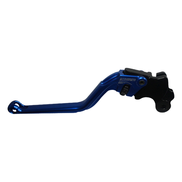 Accossato clutch lever ESM048 with blue blade and black hub for MV Agusta Brutale 800 RR (2015-2017)