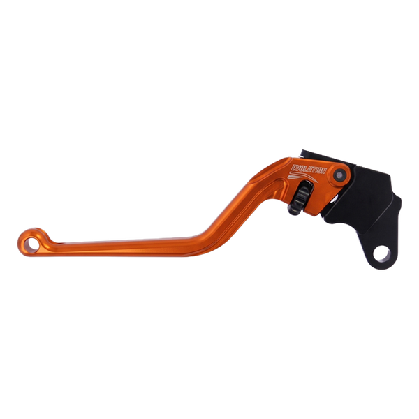 Accossato Adjustable CNC Clutch Lever Yamaha YZF-R125 (2012-2016) ESR15L, orange blade